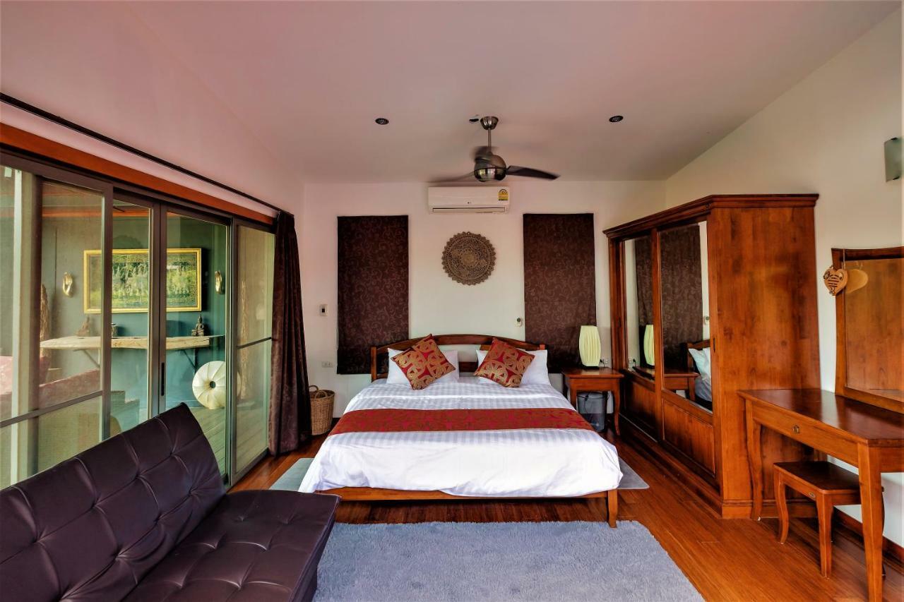 Stunning Villa With Ocean Views And Free Car Lamai Beach  Exterior foto